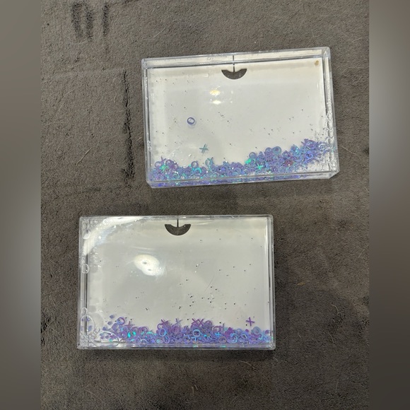 XO glitter 4x6 water frame (set of 2) - Picture 3 of 9